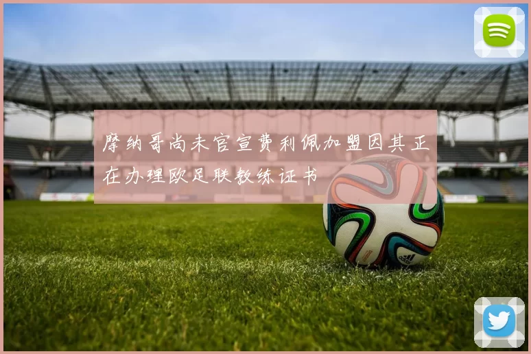 摩纳哥尚未官宣费利佩加盟因其正在办理欧足联教练证书